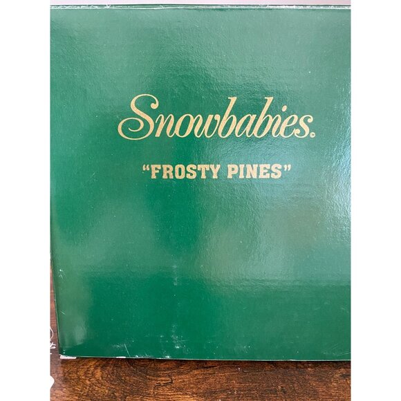 Dept 56 Snowbabies Frosty Pines Blonde Bottle Brush Trees Set of 3 - Picture 3 of 3